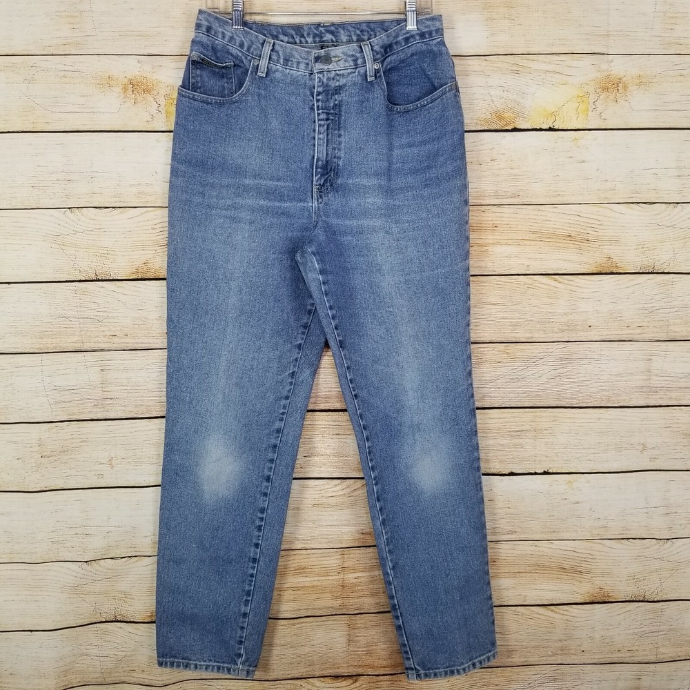 VINTAGE New York and Company Jeans Womens Size 14 Mom Tapered 90s High Rise